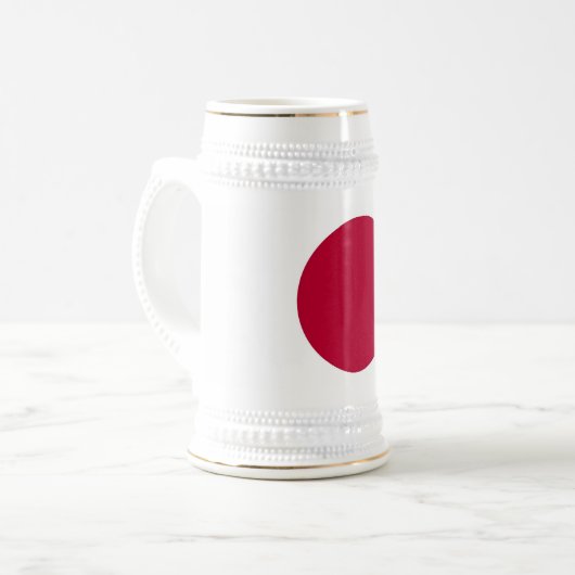 Mug avec drapeau du Japon (Devant gauche)