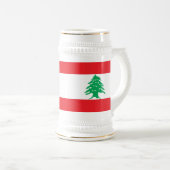 Mug avec drapeau du Liban (Devant droit)