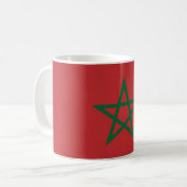 Mug avec drapeau du Maroc (Devant gauche)