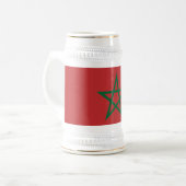 Mug avec drapeau du Maroc (Devant gauche)