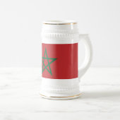 Mug avec drapeau du Maroc (Devant droit)