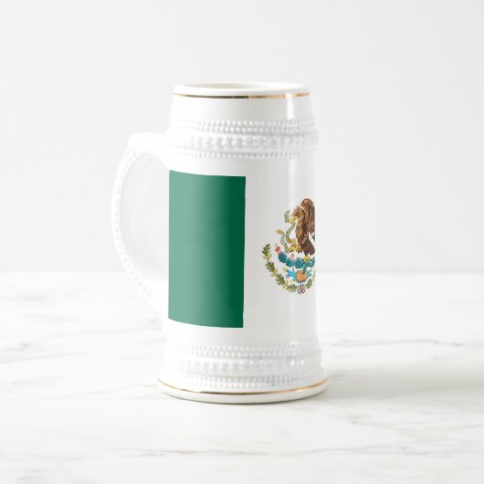 Mug avec drapeau du Mexique (Devant gauche)