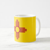 Mug avec Drapeau du Nouveau Mexique Etat - USA (Devant droit)
