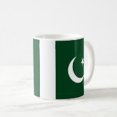 Mug avec drapeau du Pakistan (Devant droit)