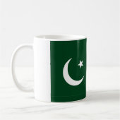 Mug avec drapeau du Pakistan (Gauche)