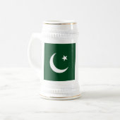 Mug avec drapeau du Pakistan (Devant gauche)