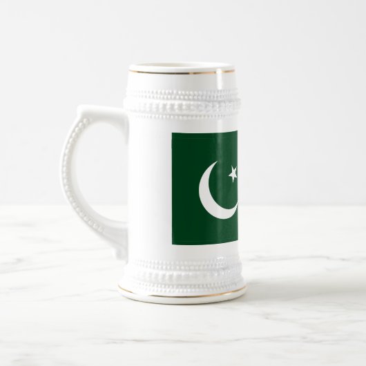 Mug avec drapeau du Pakistan (Gauche)
