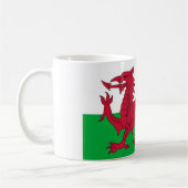 Mug avec drapeau du Pays de Galles (Gauche)