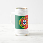 Mug avec drapeau du Portugal (Devant gauche)