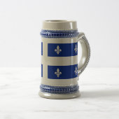 Mug avec drapeau du Québec, Canada (Devant droit)