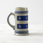Mug avec drapeau du Québec, Canada (Gauche)