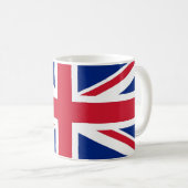 Mug avec drapeau du Royaume-Uni (Devant droit)