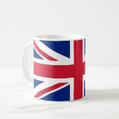 Mug avec drapeau du Royaume-Uni (Devant gauche)