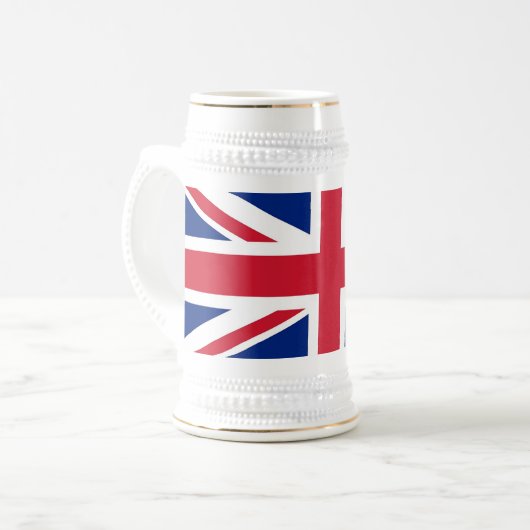 Mug avec drapeau du Royaume-Uni (Devant gauche)