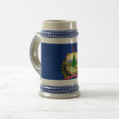 Mug avec Drapeau du Vermont State -USA (Devant gauche)