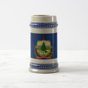 Mug avec Drapeau du Vermont State -USA