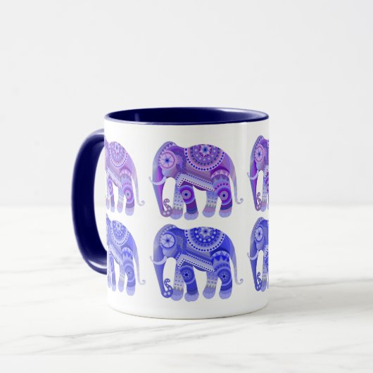 MUG AVEC ÉLÉPHANTS COOL (Devant gauche)