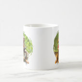 Mug avec elfe de glande dans les bois (Centre)