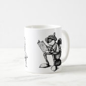 Mug avec elfes de glande (Devant droit)