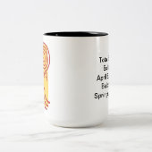 Mug avec extérieur blanc (Centre)