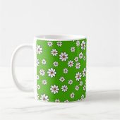 Mug avec fleurs blanches (Gauche)