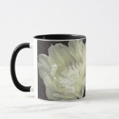 Mug avec Fleurs de Cactus en Crème & Noir (Gauche)
