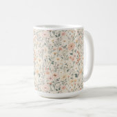 Mug avec Fleurs sauvages (Devant droit)