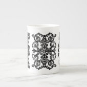 Mug avec garde-corps en fer à centre (Devant)