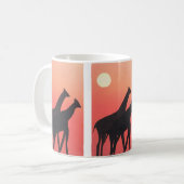 Mug avec Giraffe Design (Devant gauche)