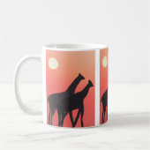 Mug avec Giraffe Design (Gauche)