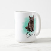 Mug avec illustration de chat mignon – Cadeau pour (Devant droit)
