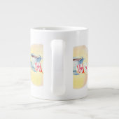 Mug avec image de café et beignets (Dos)