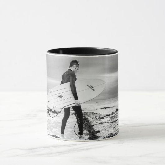 Mug avec image de surfer (Centre)