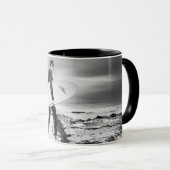 Mug avec image de surfer (Devant droit)