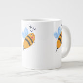 mug avec impression abeille (Devant droit)
