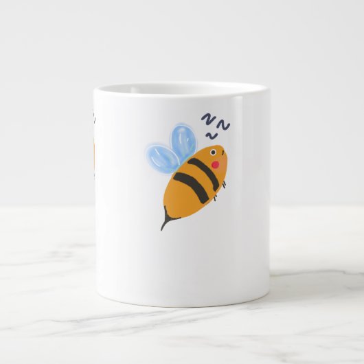 mug avec impression abeille (Devant)
