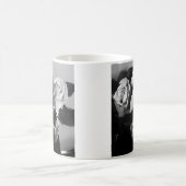 Mug avec impression photo de rose (Centre)