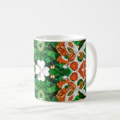 Mug avec Irlande Couleurs Design (Devant droit)