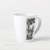 Mug avec jardinier antique (Angle droit)