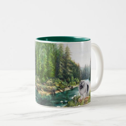 Mug avec Kees dans la forêt (Devant droit)