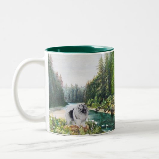 Mug avec Kees dans la forêt (Gauche)