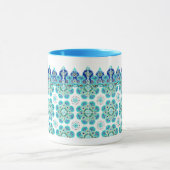 Mug avec la conception du chalet de campagne (Centre)