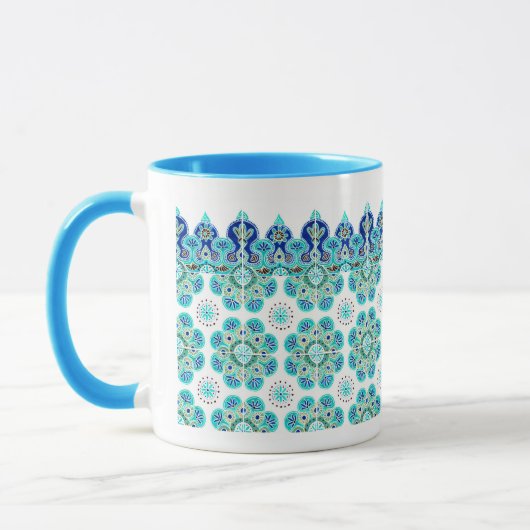 Mug avec la conception du chalet de campagne (Gauche)