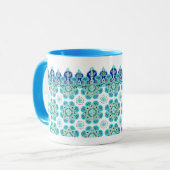 Mug avec la conception du chalet de campagne (Devant gauche)