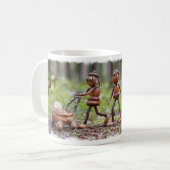 Mug avec la famille des elfes de glande (Devant gauche)