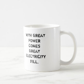 MUG AVEC LA GRANDE PUISSANCE VIENT LA GRANDE