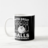 Mug Avec la grande vient grande responsabilité Bowler  (Gauche)
