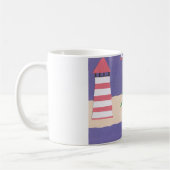 Mug avec la plage et l'océan (Gauche)