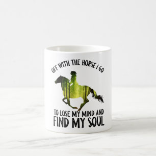 Mug Avec Le Cheval Je Vais Perdre Ma Forêt D'Esprit