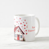 Mug avec le design de la Saint Valentin (Devant droit)